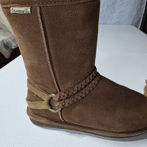 BearPaw Brown Suede Boots Size 10